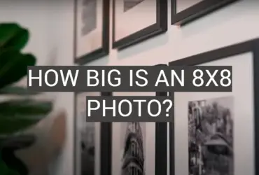 How Big is an 8x8 Photo?