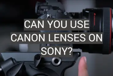 Can You Use Canon Lenses on Sony?