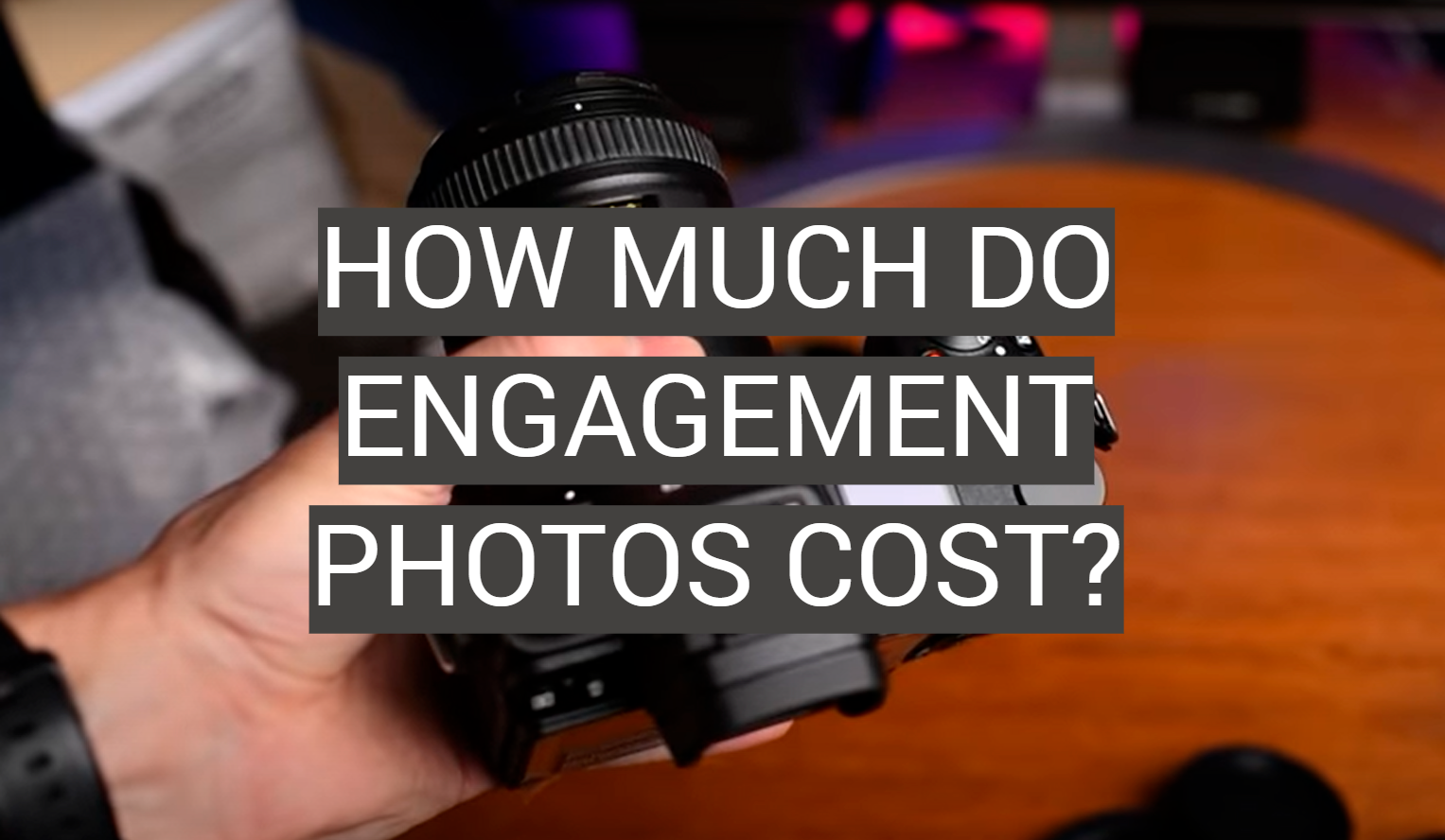 How Much Do Engagement Photos Cost?