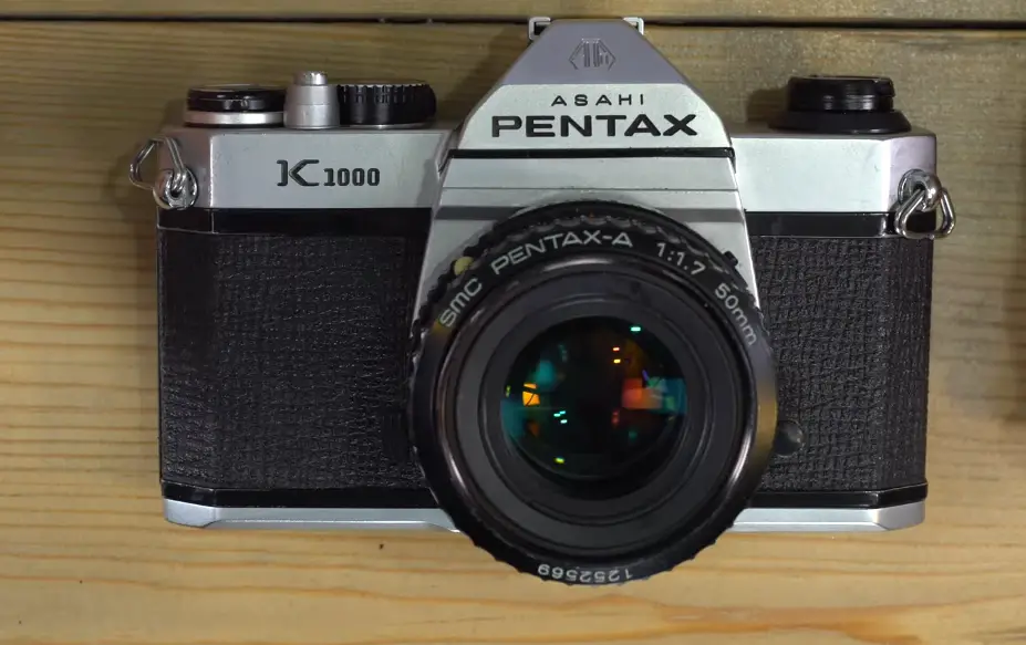 How to set the ISO in the Pentax K1000