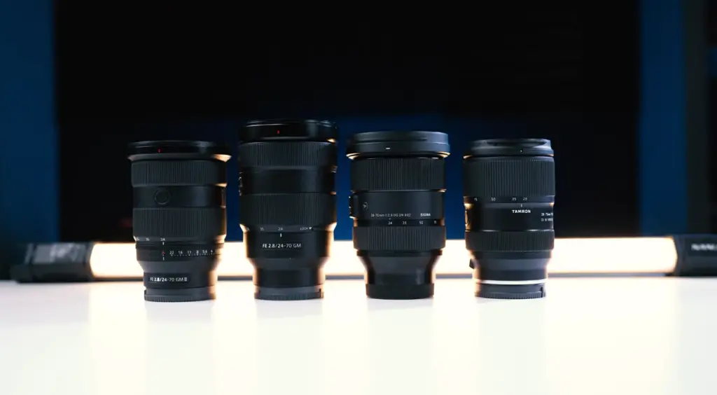Comparison of Sony and Sigma Lenses