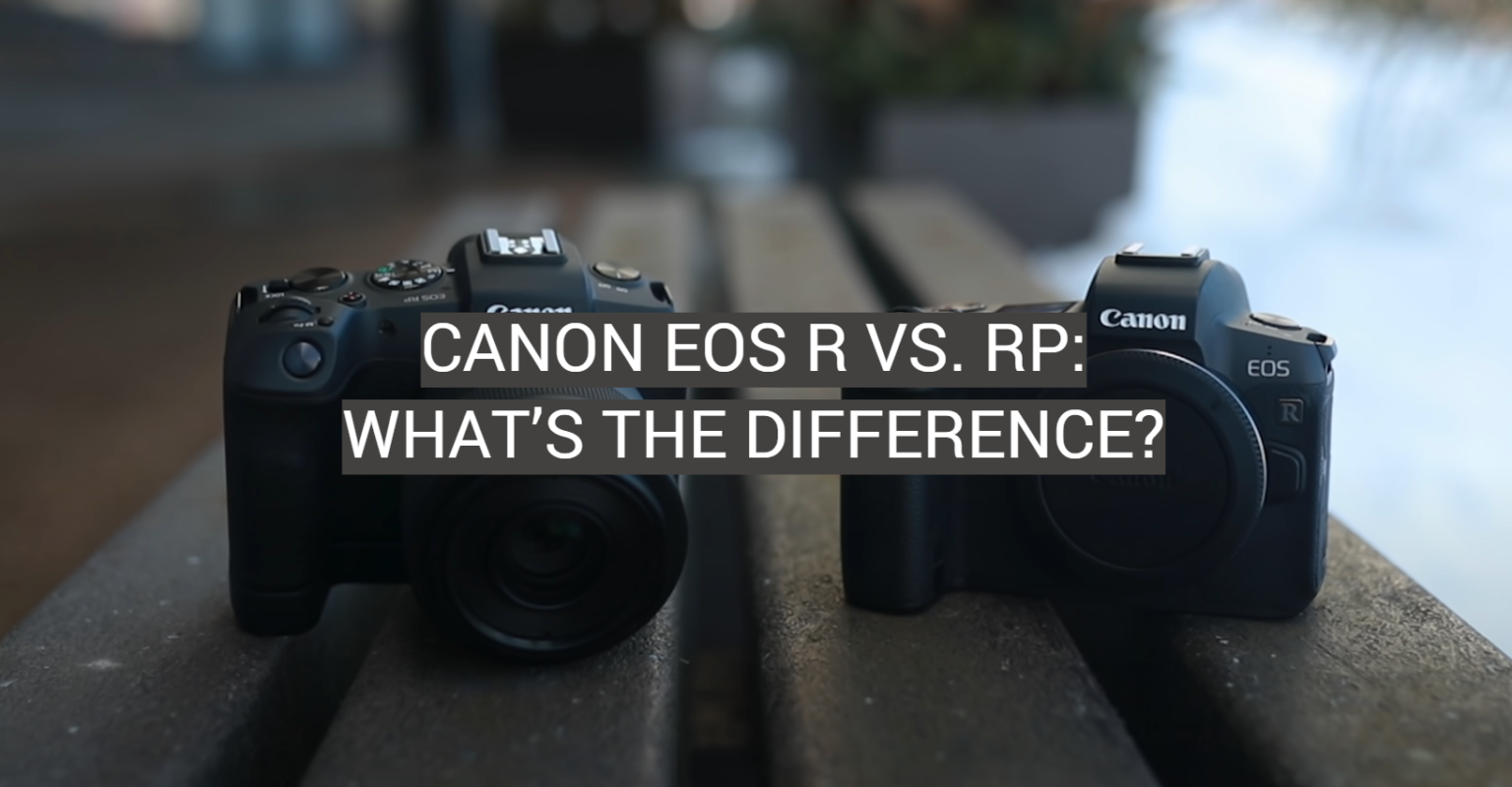 Eos R Sign Canon EOS R vs. RP: What’s the Difference? - FotoProfy
