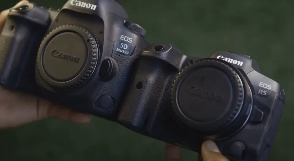 Canon EOS R5 vs. Canon EOS 5D Mark IV: Features