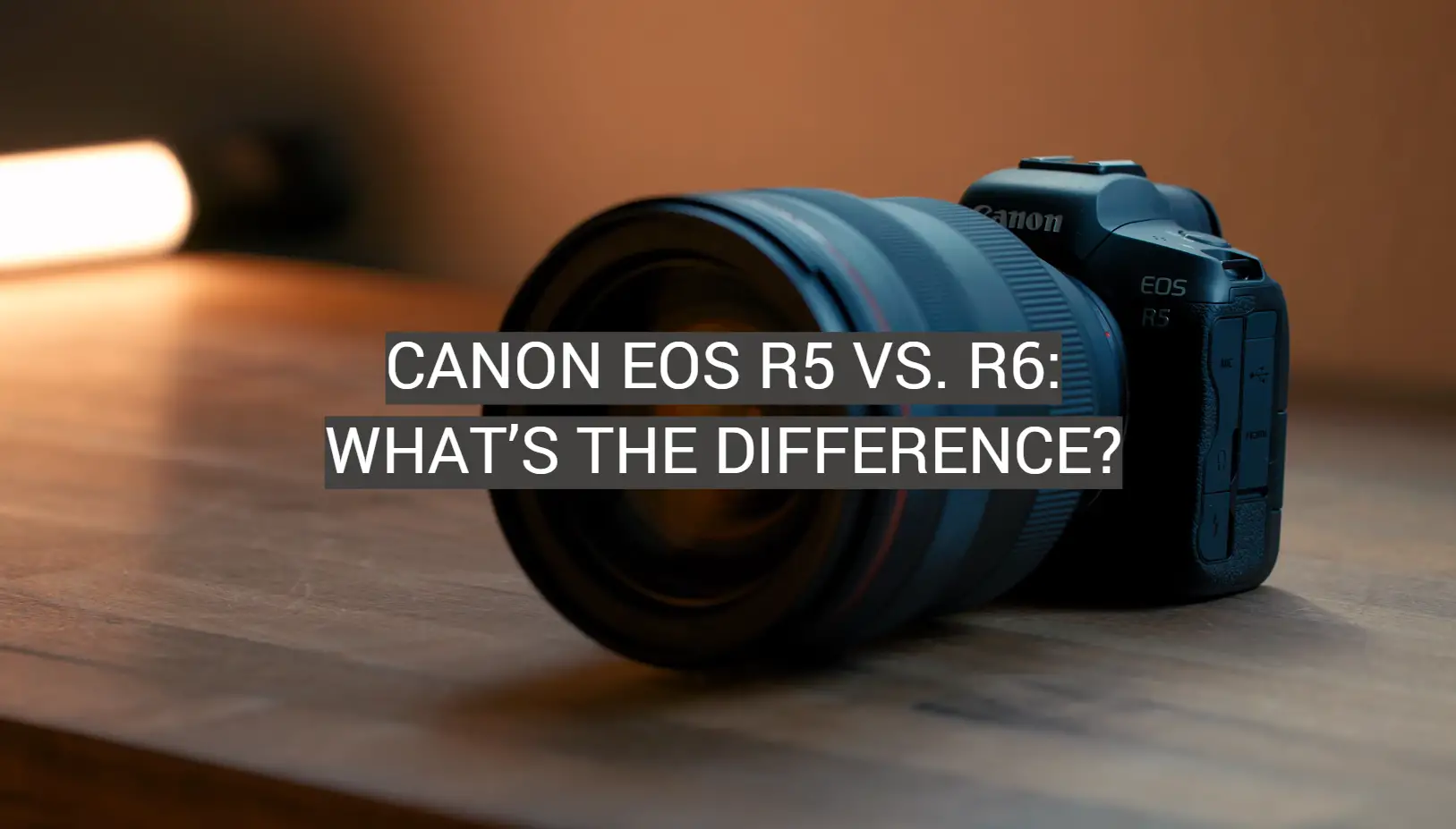 Canon EOS R5 vs. R6: What’s the Difference?