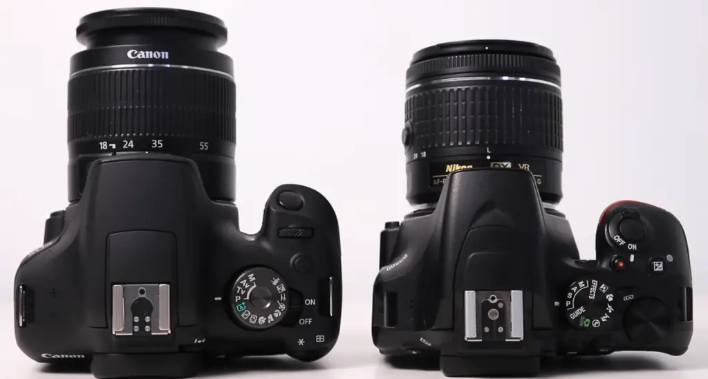 Nikon D3500 vs.Canon T7: Features