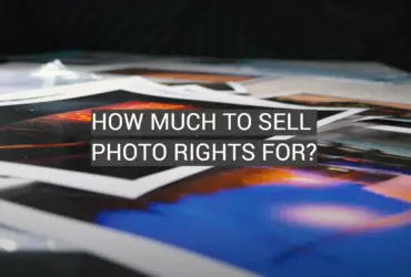 How Much to Sell Photo Rights For?