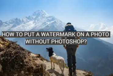 How to Put a Watermark on a Photo Without Photoshop?