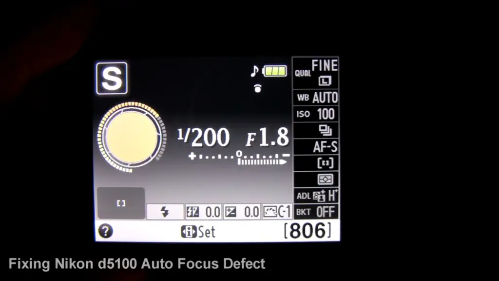 Nikon autofocus problems
