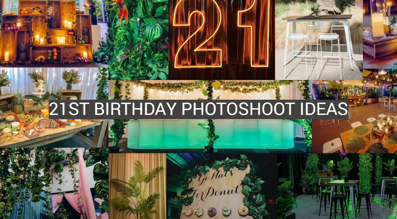 21st Birthday Photoshoot Ideas