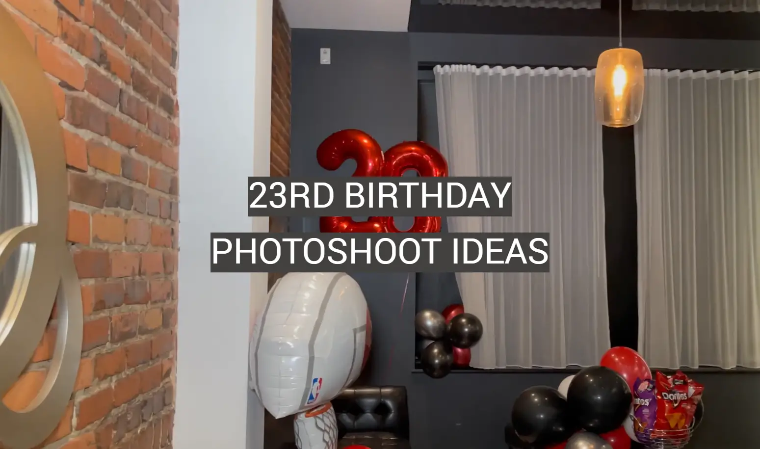 23rd Birthday Photoshoot Ideas