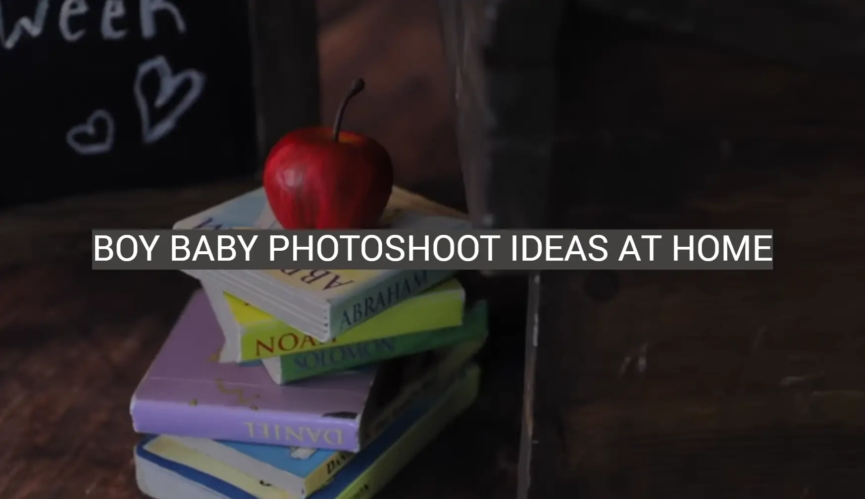 Boy Baby Photoshoot Ideas at Home
