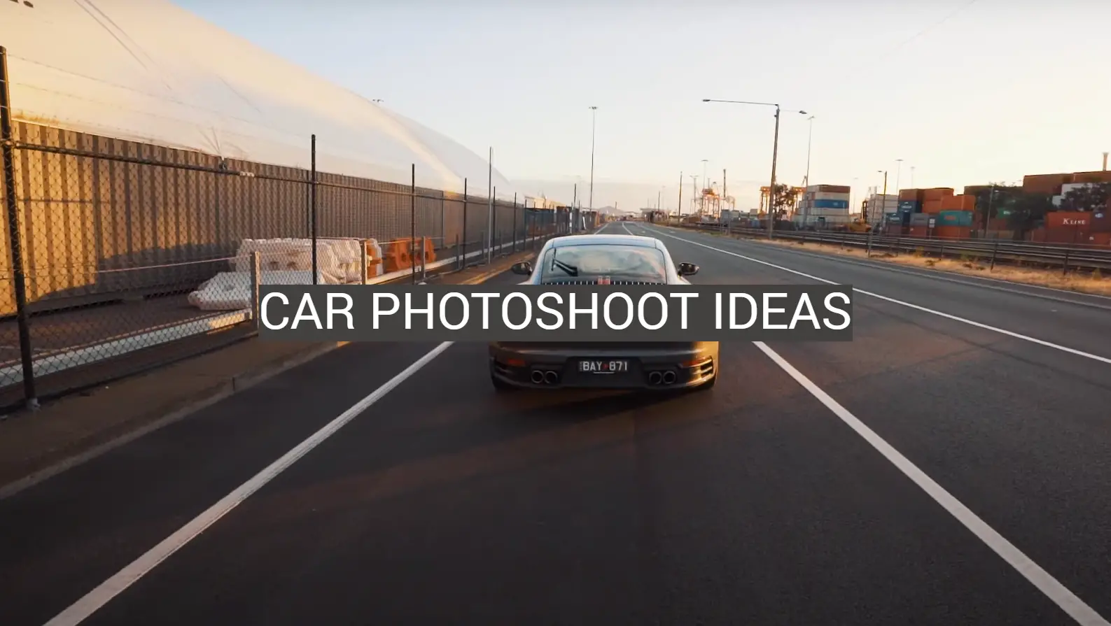 Car Photoshoot Ideas