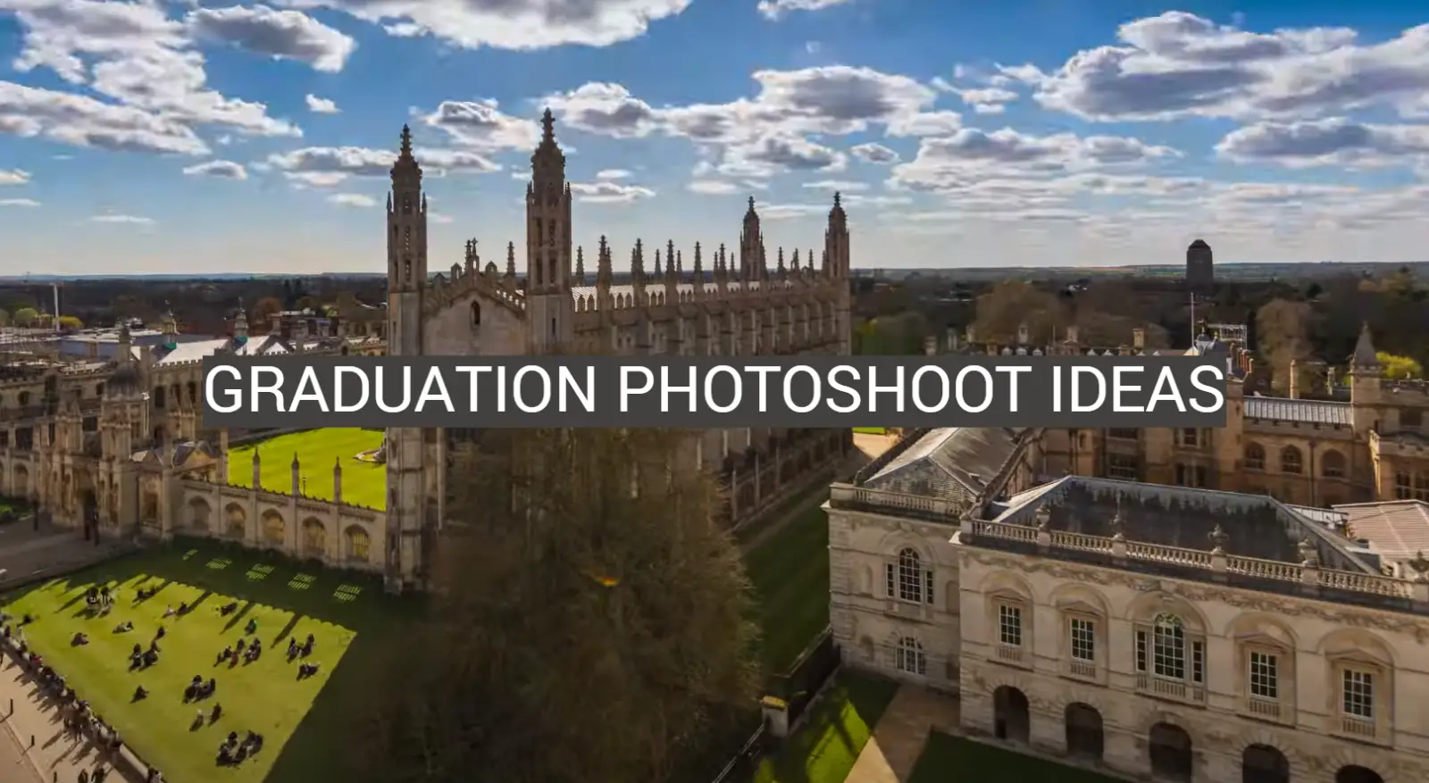 Graduation Photoshoot Ideas