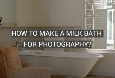 How to Make a Milk Bath for Photography?