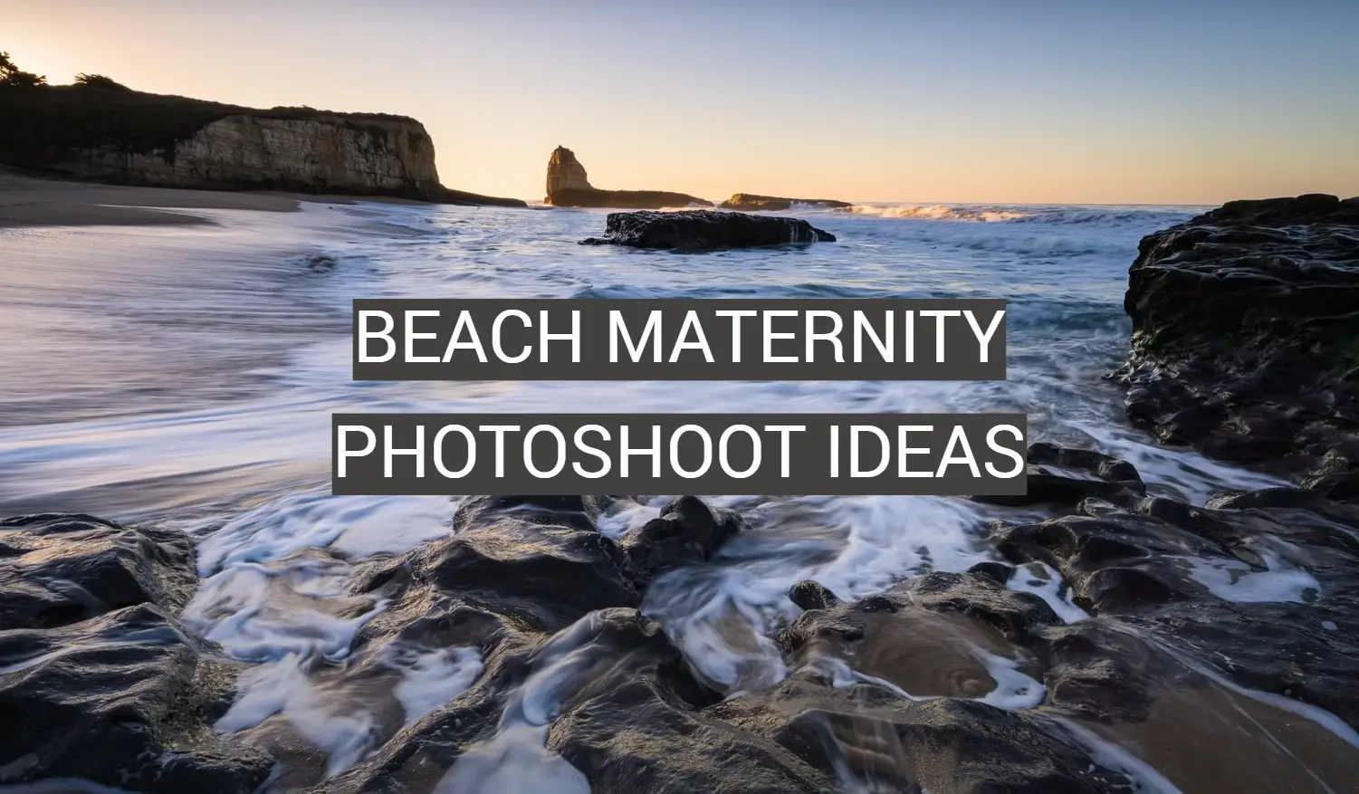 Beach Maternity Photoshoot Ideas
