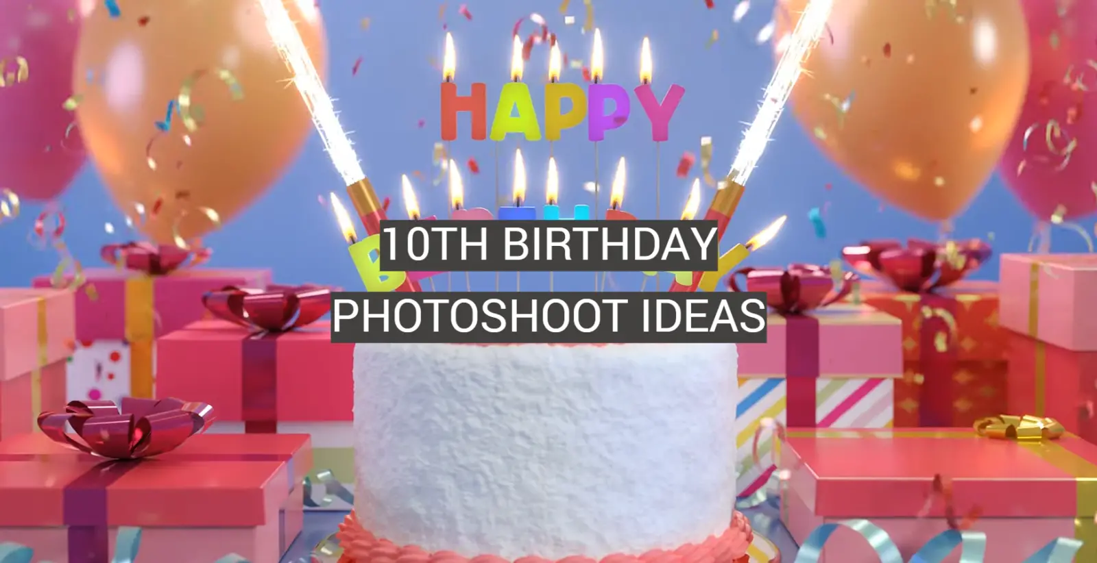 10th Birthday Photoshoot Ideas