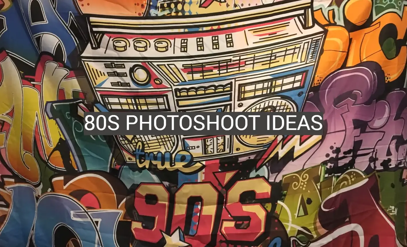 80s Photoshoot Ideas