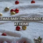 Christmas Baby Photoshoot Ideas at Home