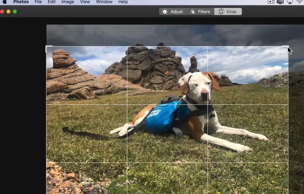 How to crop images using Preview
