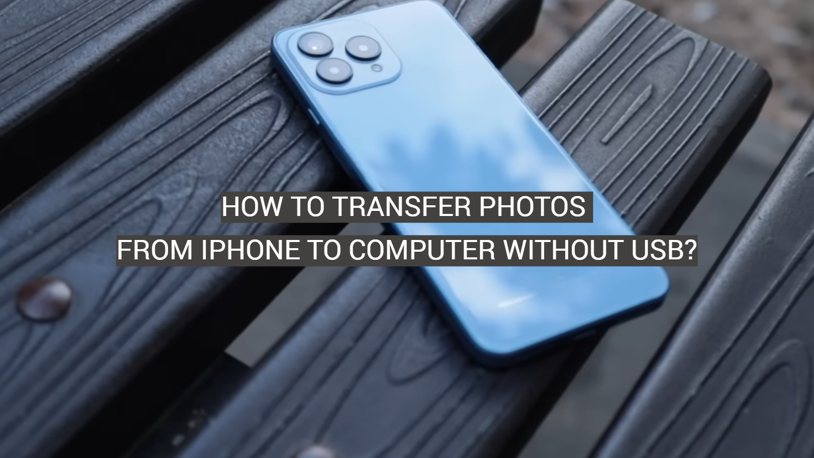 How To Transfer Photos From IPhone To Computer Without USB FotoProfy