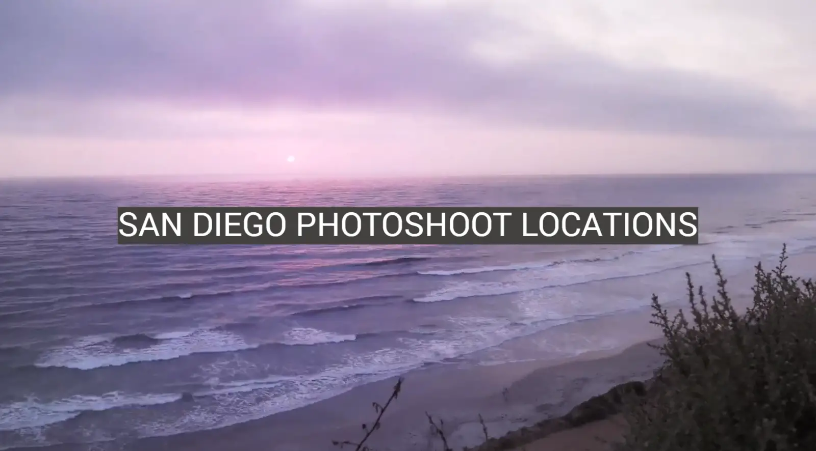San Diego Photoshoot Locations