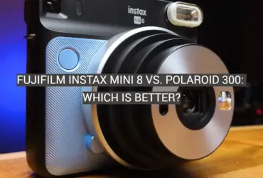Fujifilm Instax Mini 8 vs. Polaroid 300: Which is Better?