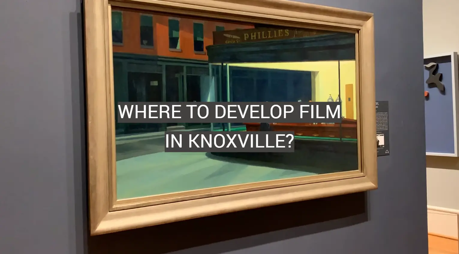 Where to Develop Film in Knoxville?