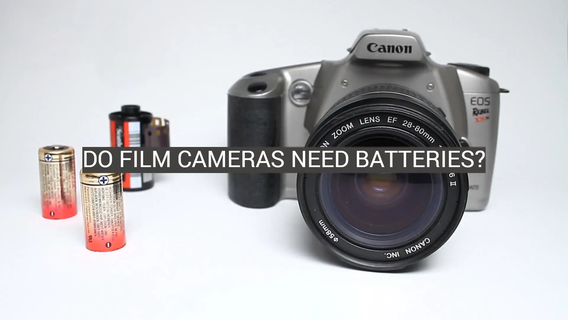 Do Film Cameras Need Batteries?