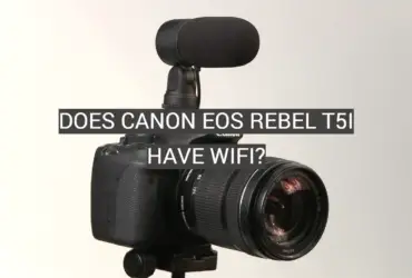Does Canon EOS Rebel T5i Have WiFi?