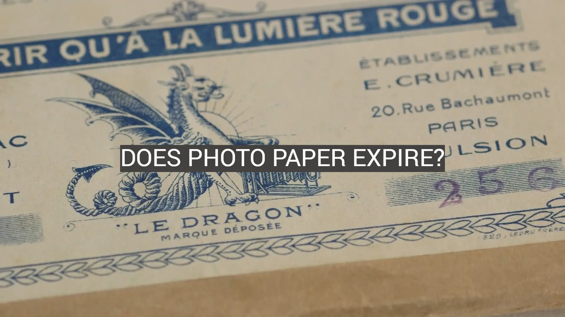 Does Photo Paper Expire?