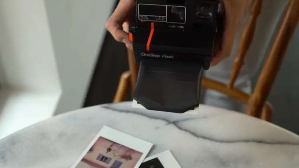 How to handle and store Polaroid film?
