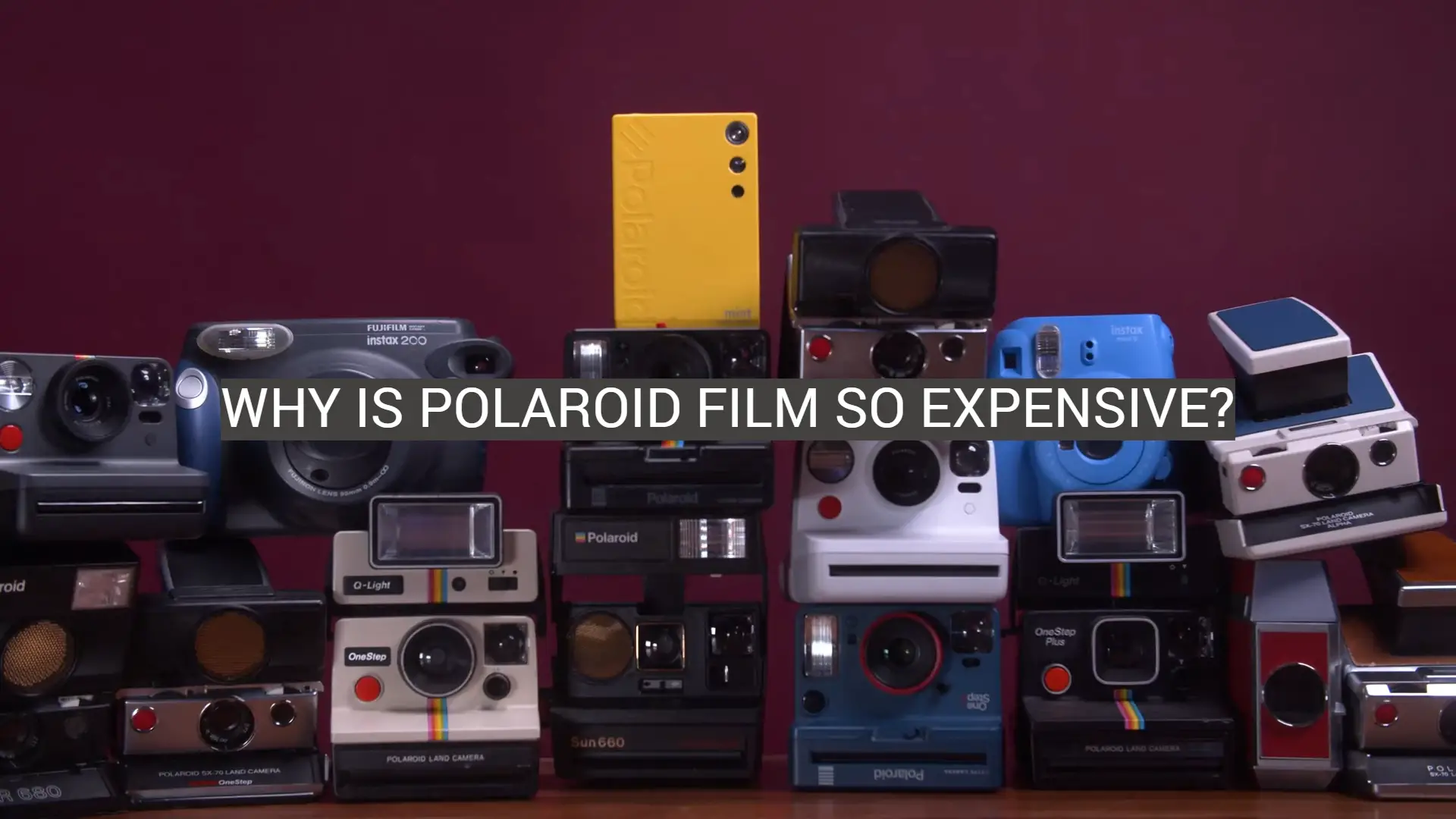 Why Is Polaroid Film So Expensive?